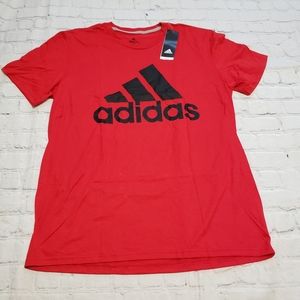 Adidas Men's Red T-Shirt